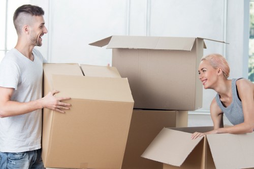 Local moving service for flats and apartments in Wapping