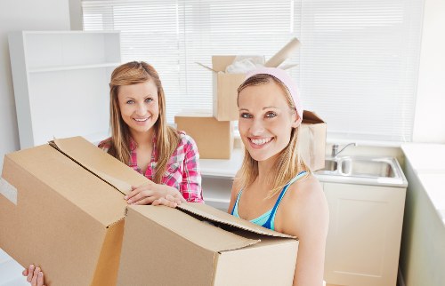 Residential furniture removal in a Wapping apartment building